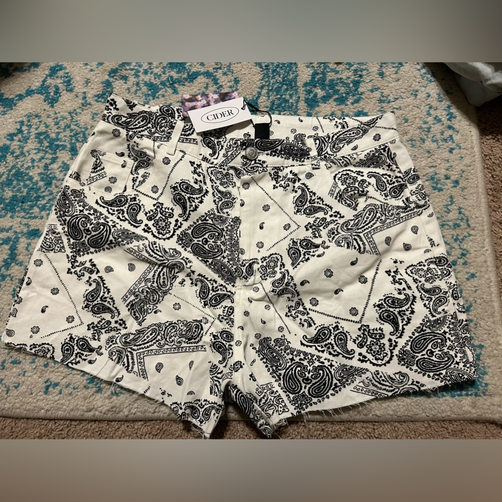 NWT XL Paisley Shorts | Cider